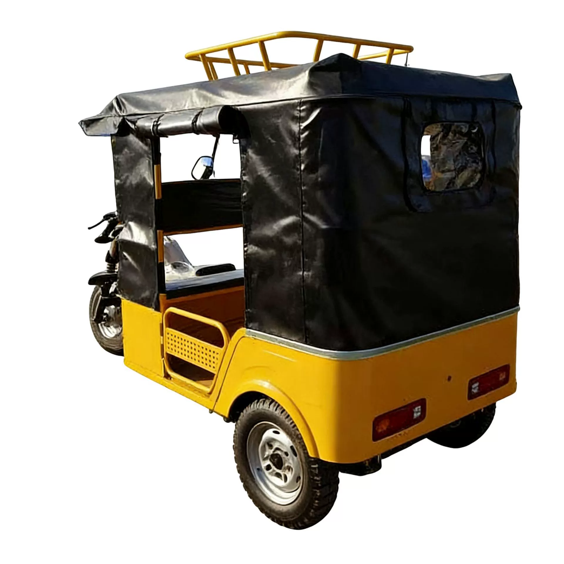 Tuk-tuk tuk топливный трехколёсный мотоцикл пассажирский трицикл трёхколёсный грузовик три-банги перекрёстный баги автомобиль бензиновый грузовик