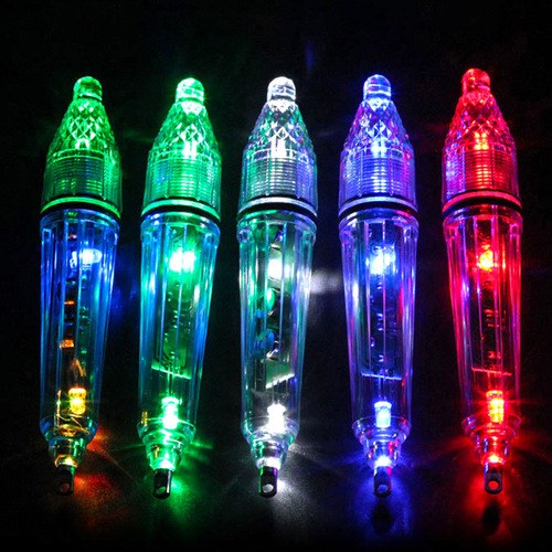 Night fishing lure light LED model deep sea underwater lighting fish aggregation light portable fish attracting light multi-color wholesale