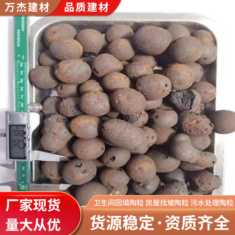 广东广州园林绿化陶粒工程建筑厕所回填陶粒无土栽培透气陶粒