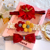 Children's hair accessory, headband, gift box, set suitable for photo sessions, 2021 collection, Korean style