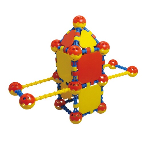 Space ball construction ball ABS children's assembled building blocks toy fun building blocks 160 pieces factory direct sale