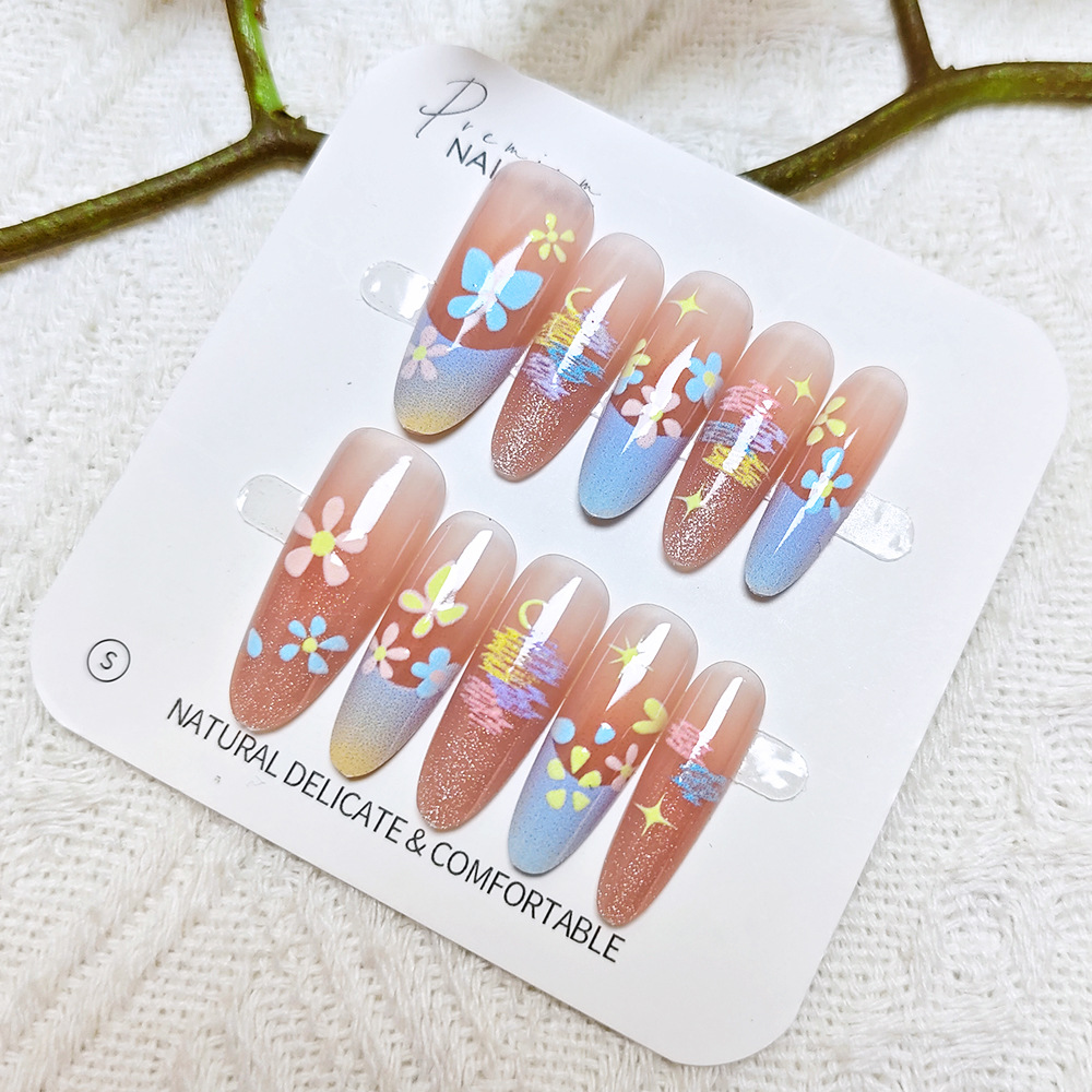 Pequeño libro rojo de venta caliente para usar uñas de ojo de gato simple parche de uñas francés 10 piezas de código de decodificación para usar uñas a mano