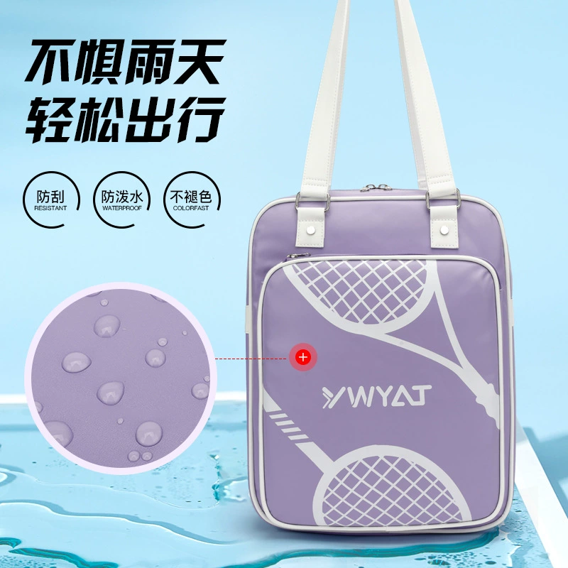 Shoulder bag for badminton, backpack, handheld capacious one-shoulder bag, 2022 collection, Korean style