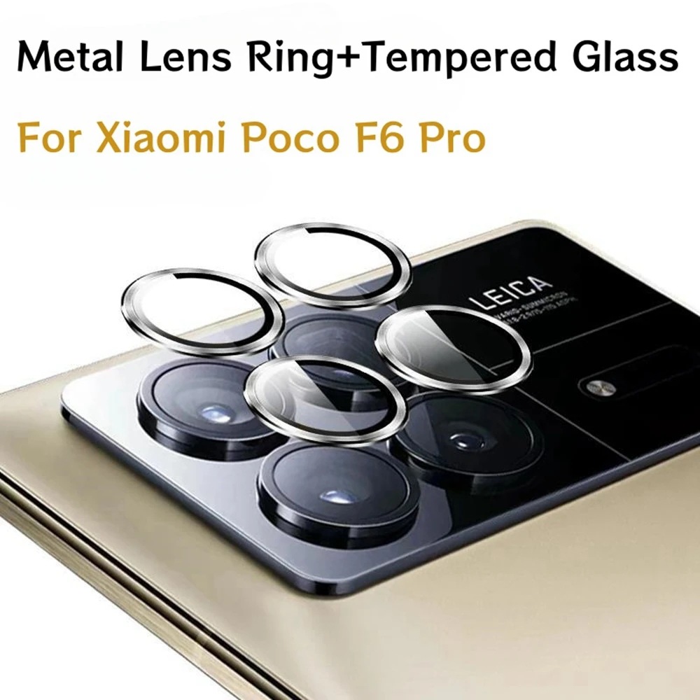For Xiaomi pocoF6Pro Metal Eagle Eye Lens Film pocoF6 Rear Camera Tempered Glass Protective Film