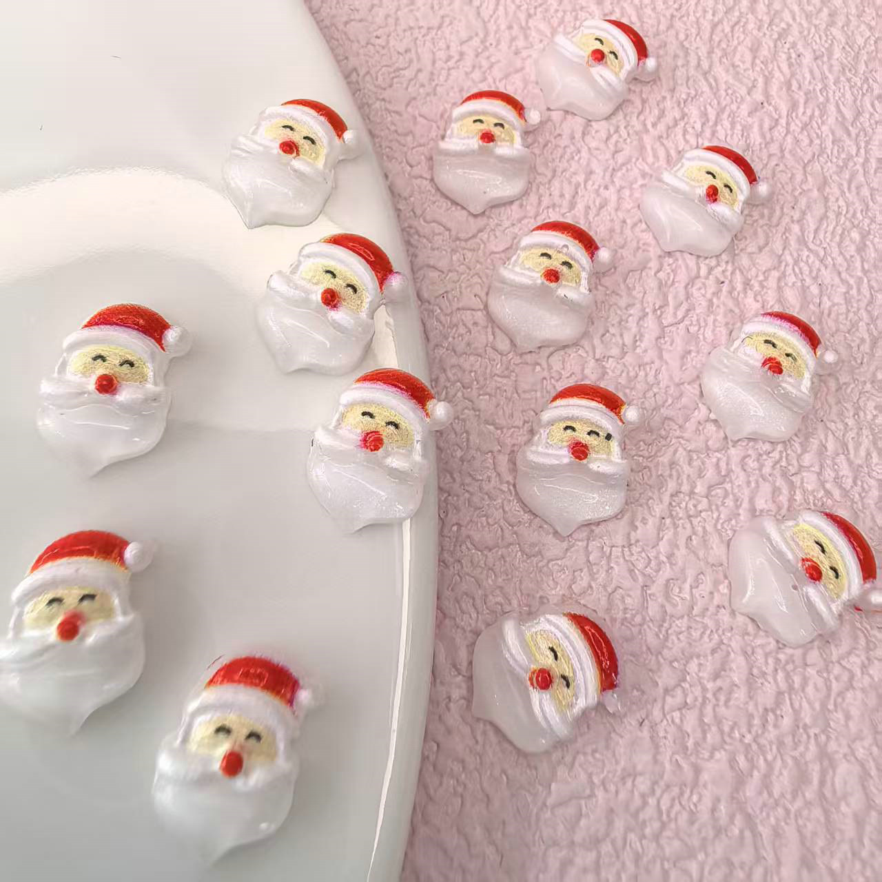 饰品配件批发圣诞老人圣诞用品手机壳头饰头绳发夹发箍配件000