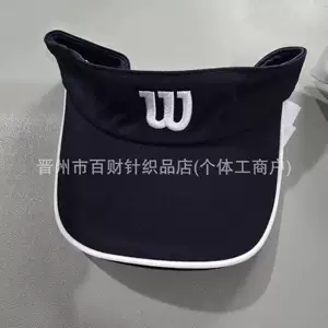 หมวกกันแดดเทนนิส Wilson รุ่นปี 2026 หมวกกันแดดใหม่ ใส่สบาย ระบายอากาศได้ดี หมวกเบสบอลกีฬา หมวกเปิดปลายสำหรับผู้หญิง
