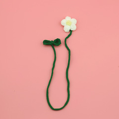 Hand Hook Flower Stereo Éclair Bookmark Bag Hang Decor Curtain Tie Clothing Accessory DIY Wholesale