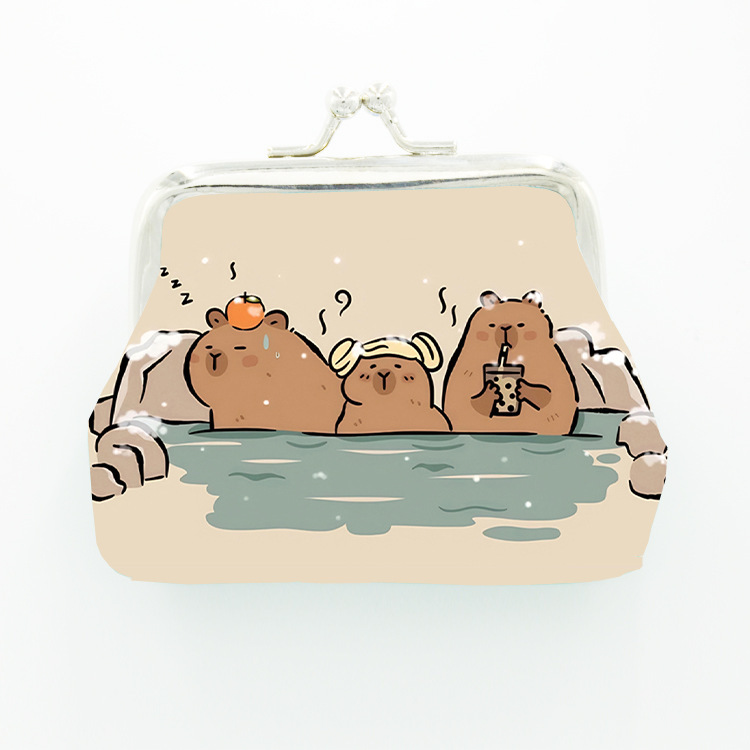 3012-4#Kapibala in the hot springs