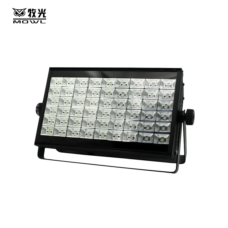 Sala de baile 54-Piece mundo fila luz discoteca claro bar teñido superficie luz boda etapa Fondo led108 par Luz