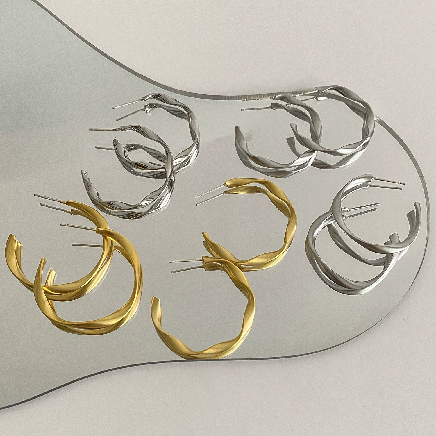 Серьги, украшения, Южная Корея, европейский стиль