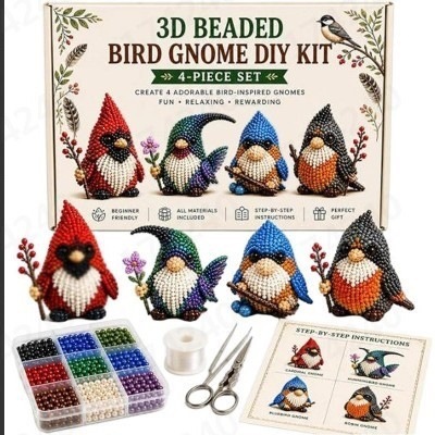 Kit de Cuentas de Animales DIY 3D Plástico