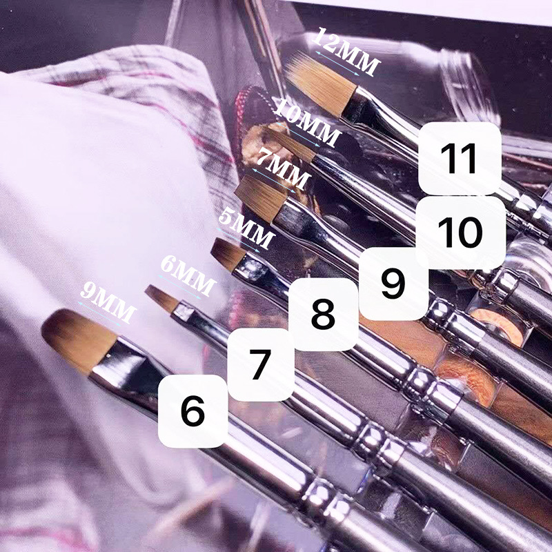 Japanese universal manicure brush for manicure
