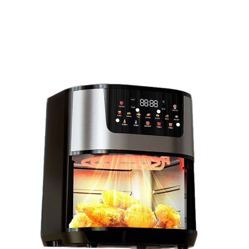 15L Air Fryer空气炸锅家用大容量智能不锈钢电炸锅多功能电烤箱1|undefined