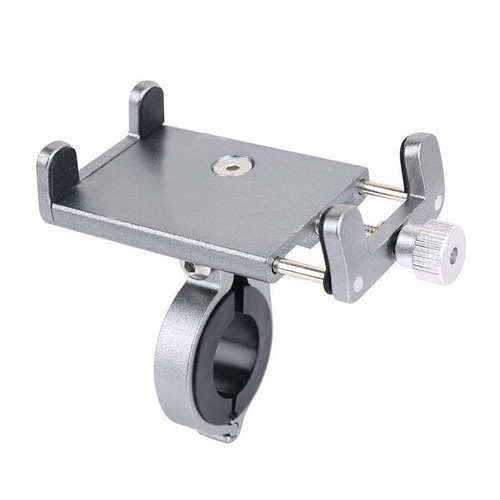 Bicycle mobile phone holder aluminum alloy quick release mountain bike electric vehicle mobile phone holder riding aluminum alloy holder