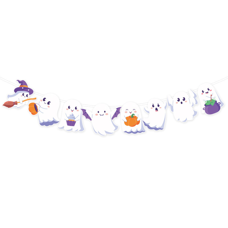 国境を越えた新しいハロウィーンのテーマのパーティー装飾用品ゴーストフェスティバルゴーストカボチャハニカムテーブルデスクトップ装飾品|undefined