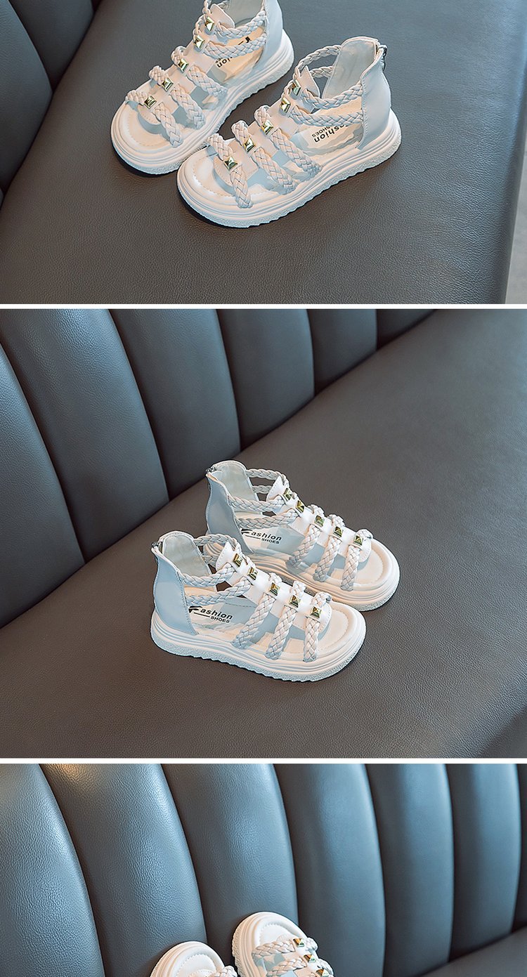 Ventilerande flick sandaler sommar prinsess stil sportiga_voghion.com