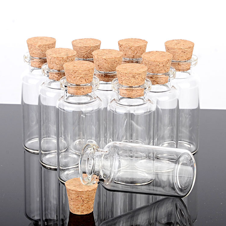 24*52 inch high white glass bottle fairy bottle floating cork flow bottle sample dividing bottle creative rainbow bottle