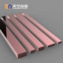 T2紫铜方棒高纯铜长方形矩形铜棒无氧铜杆实心任意零切规格齐全
