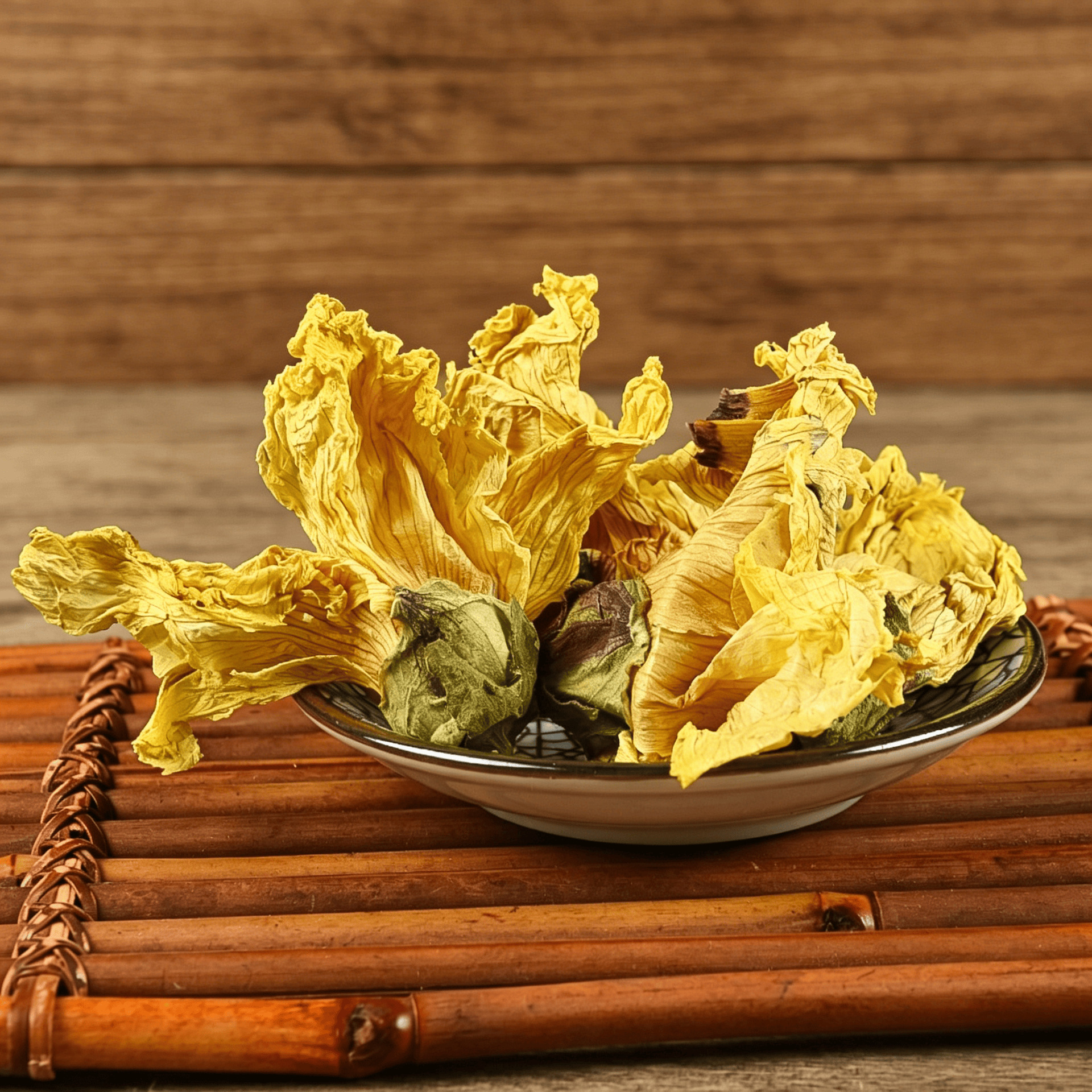 Golden Flower Abelmoschus Tea 500g Dried Jin Hua Kui Blossoms for Daily Herbal Infusions in use
