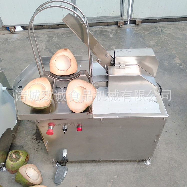 El fabricante suministra directamente equipos de procesamiento de coco, equipos viejos de corte de coco, equipos medios de recolección y procesamiento de coco verde en Stock.