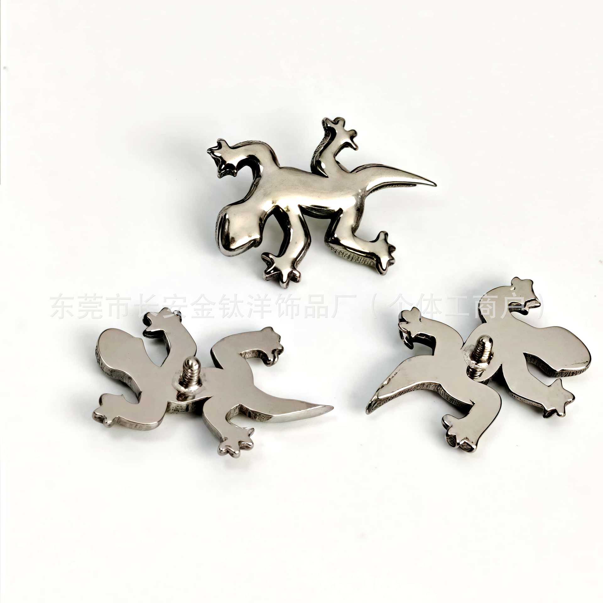 Pointed titanium steel lip stud product view