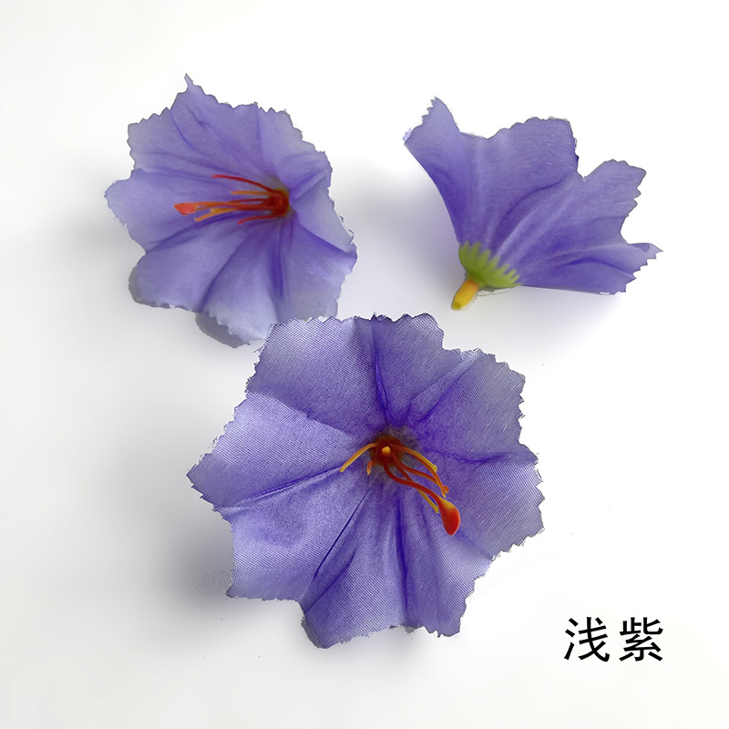 Simulación de flores de lirio pequeñas tocadillos de color hechos a mano didiy flor accesorios de ropa de bodas regalos de mano decoración fotografía