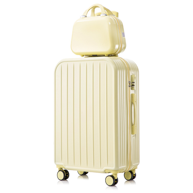 Maleta con ruedas para equipaje de 20 pulgadas, caja de contraseña ligera para mujer, estudiante, 24/26/28 pulgadas, caja de embarque de viaje, rueda universal