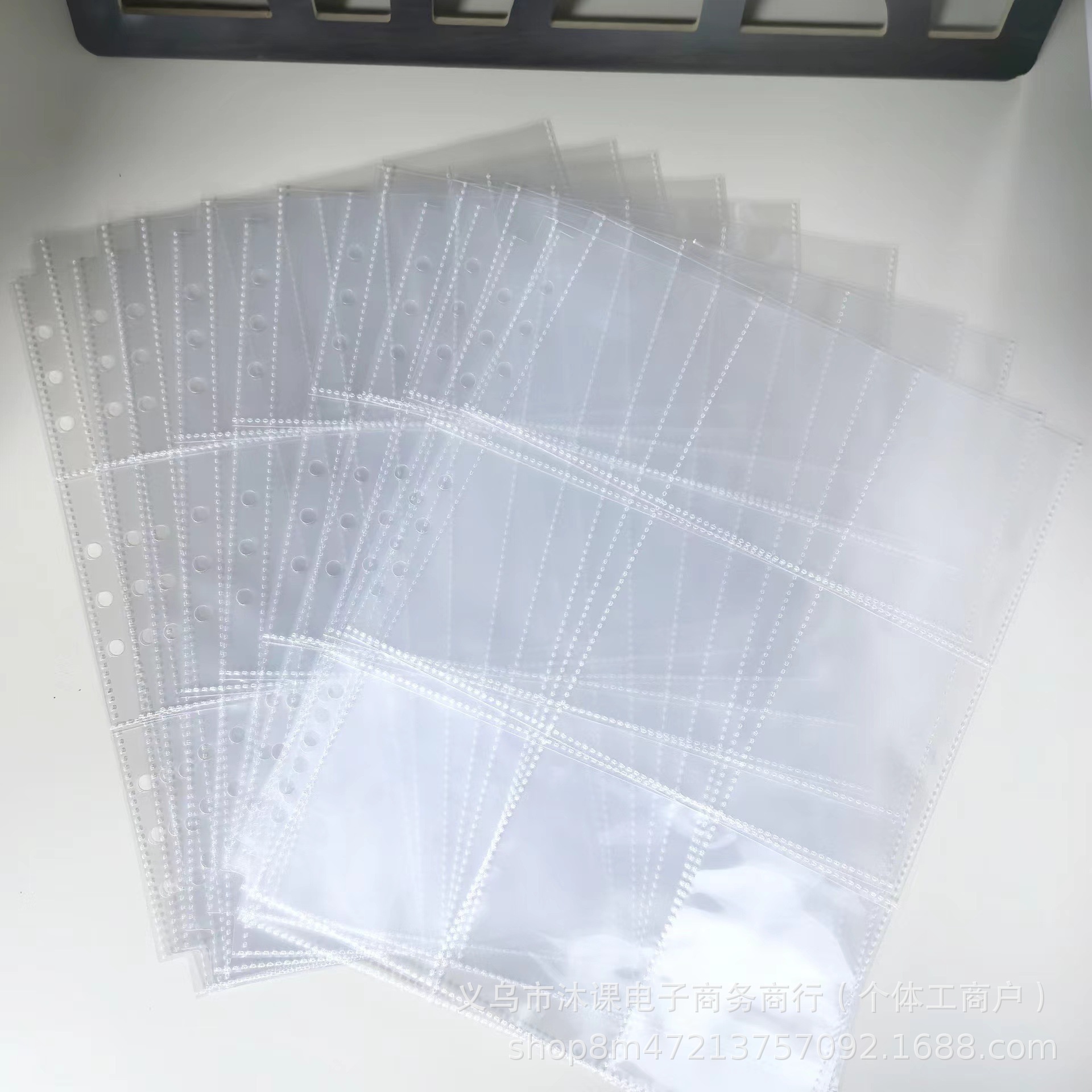 9각형 격자 별도 내부 페이지 [9홀, 10페이지, 180개 카드 슬롯]