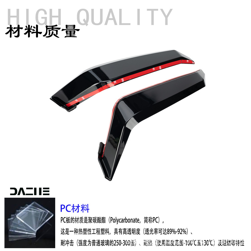 Suitable for Yamaha 19+ and BMW C400X, leg wind guards, knee guards, side wind deflectors, modification accessories