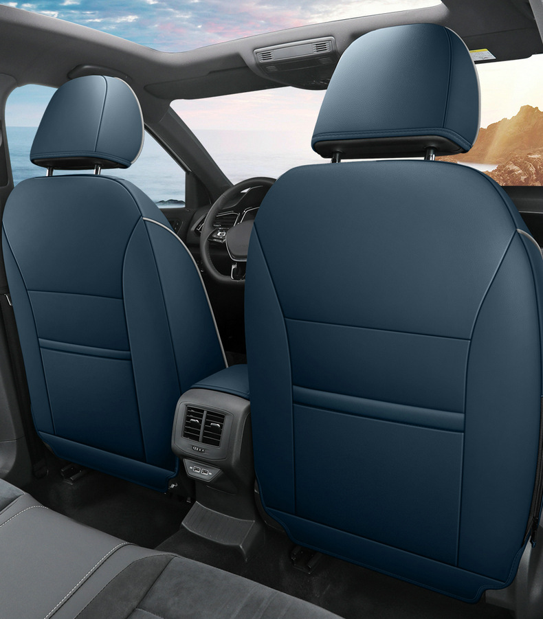 2022 25-Year-Old Faw-Volkswagen Tange Special Car Seat Cover Fully Surrounded Breathable Four-Season Leather Cushion Seat Cover