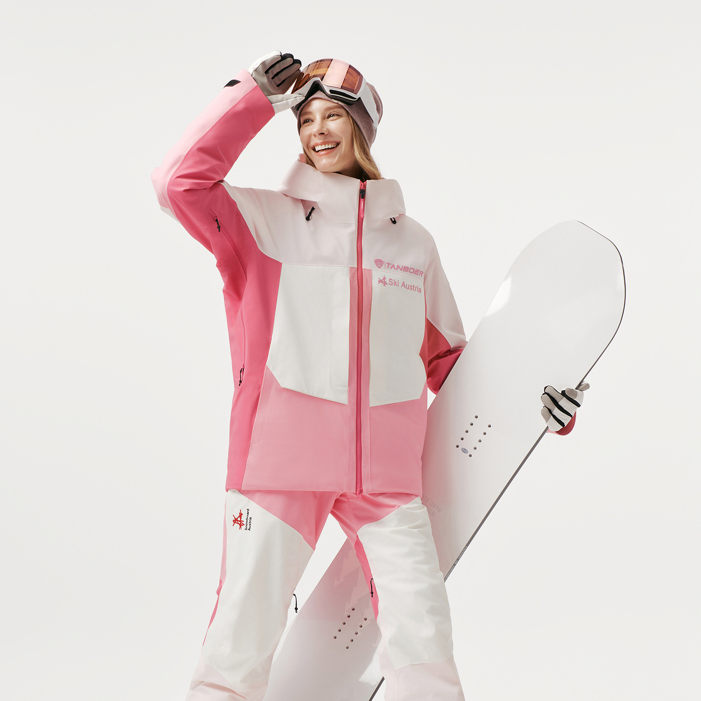 坦博尔鹅绒服男女同款户外运动保暖外套滑雪羽绒服TE5550580A