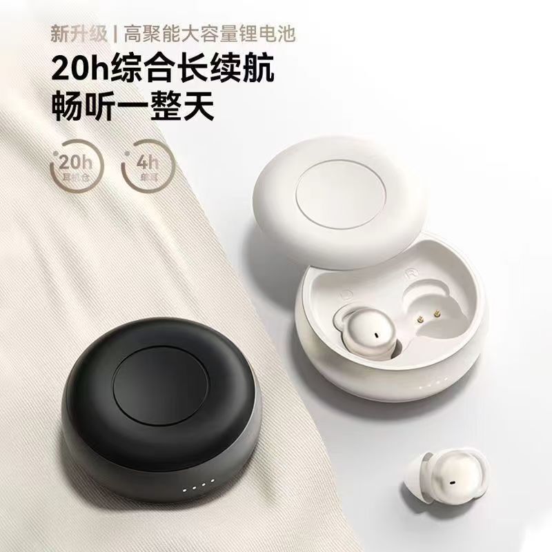 Sleep02 Cross-Border 2025 New Wireless Bluetooth Headset Sleep Headset In-Ear Ultra-Long Battery Life and High Quality