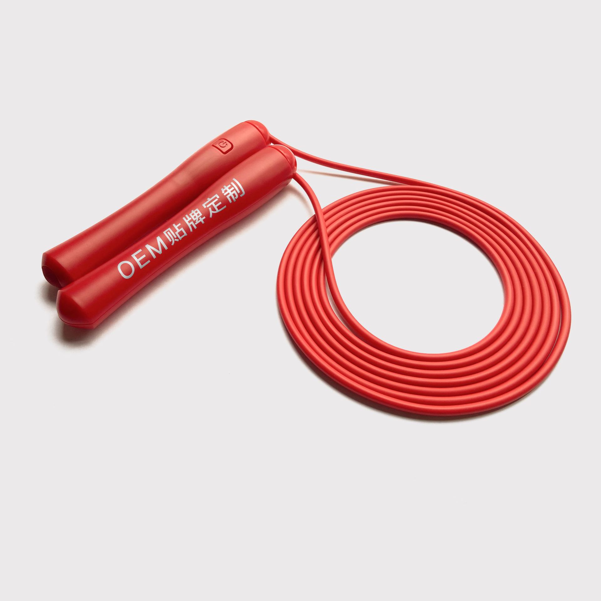 Fabricantes de productos deportivos etiquetados al por mayor alambre de acero de PVC acondicionamiento físico alambre de acero de salto de cuerda de entrenamiento físico para estudiantes de examen de secundaria