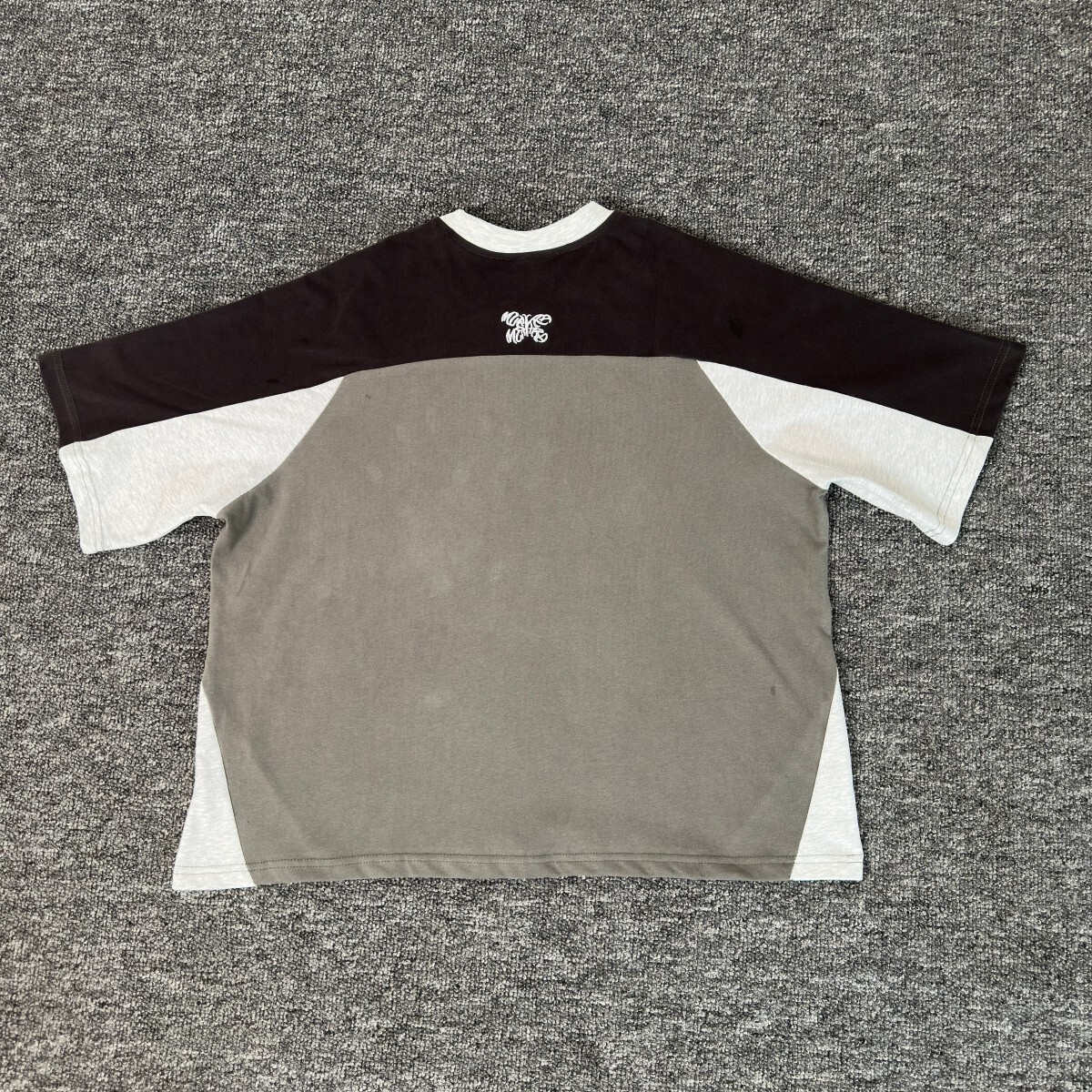 Mertra Colorblock T-shirt Grey