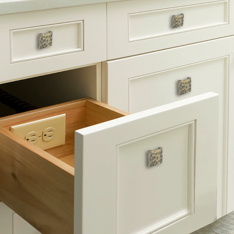 Ящичный ручной рукоятка дверцы шкафа Современная простая фурнитура скрытая узор