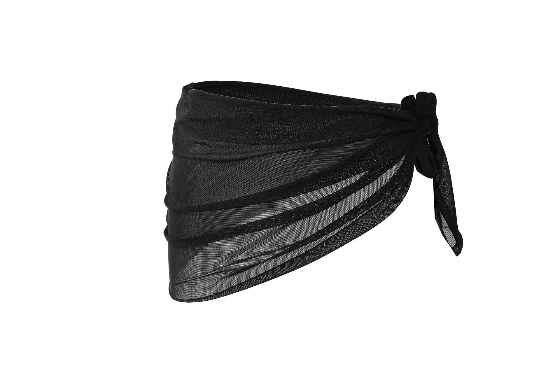 Nuovo set da quattro pezzi con camicetta irregolare con lacci laterali da donna TK245_voghion.com