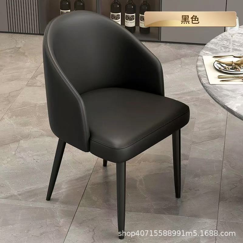 Silla de comedor de sala de estar moderna y simple, sala de estar de comedor de sala de estar, sala de comedor