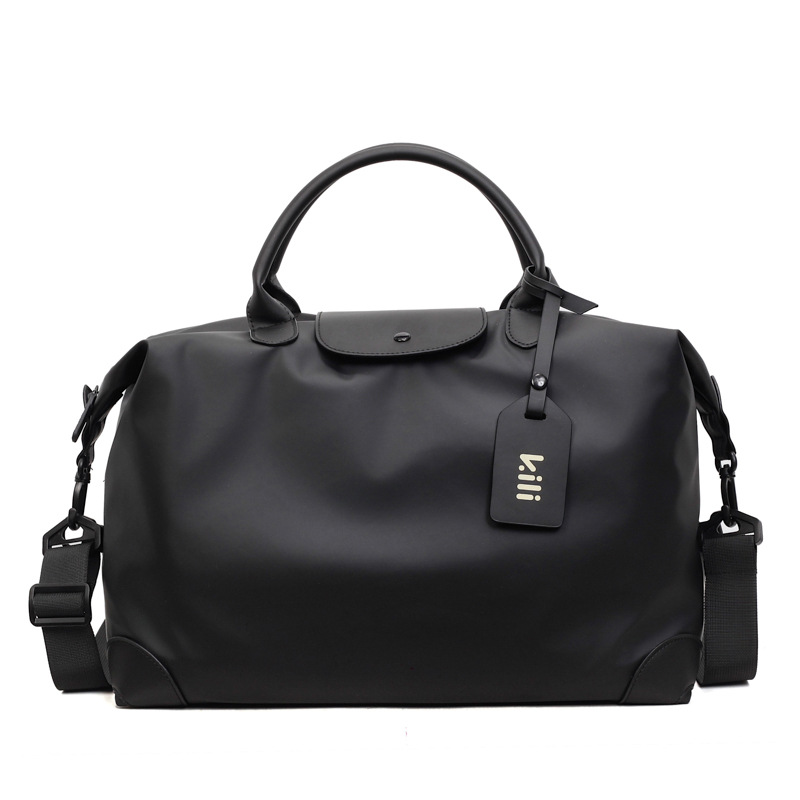 Cross-border Wholesale PU Leather Travel Bag, Business Trip Luggage Bag, Large Capacity Commuter Storage Crossbody Yoga & Gym Bag - Thumbnail 7