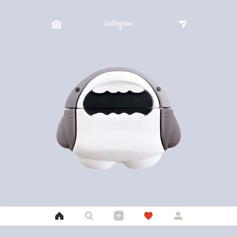 Tiburón de boca abierta