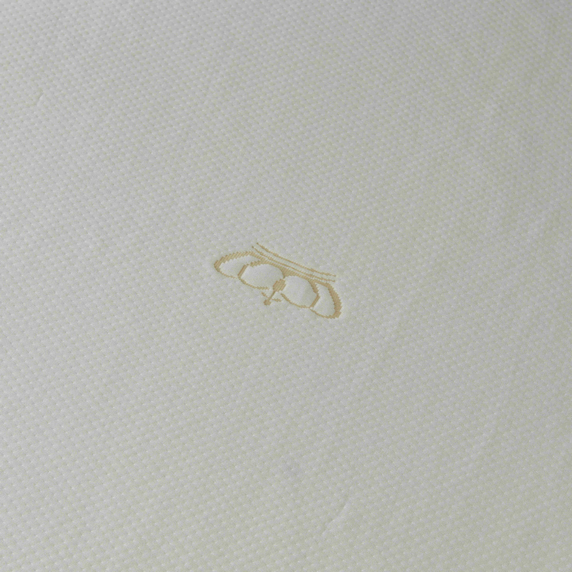 [Fábrica de origen] 300 gramos de tela de colchón amarillo, gramos de tela de colchón jacquard de punto opcional image 3