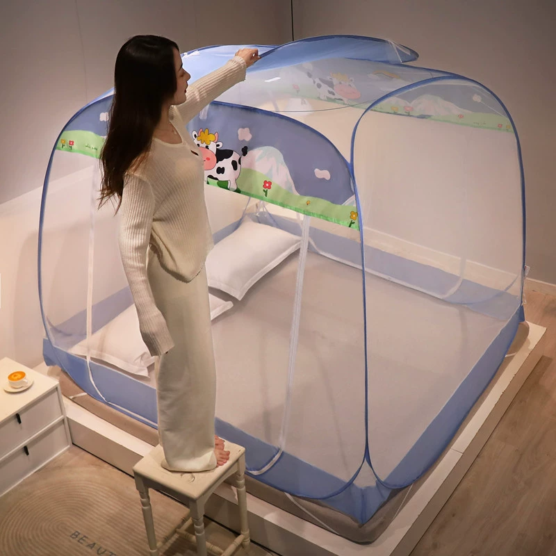2022 новая складная монгольская сумка москитная сетка, устойчивая к падению, домашнее общежитие 1 м/1,5/1,8/2 м кровать