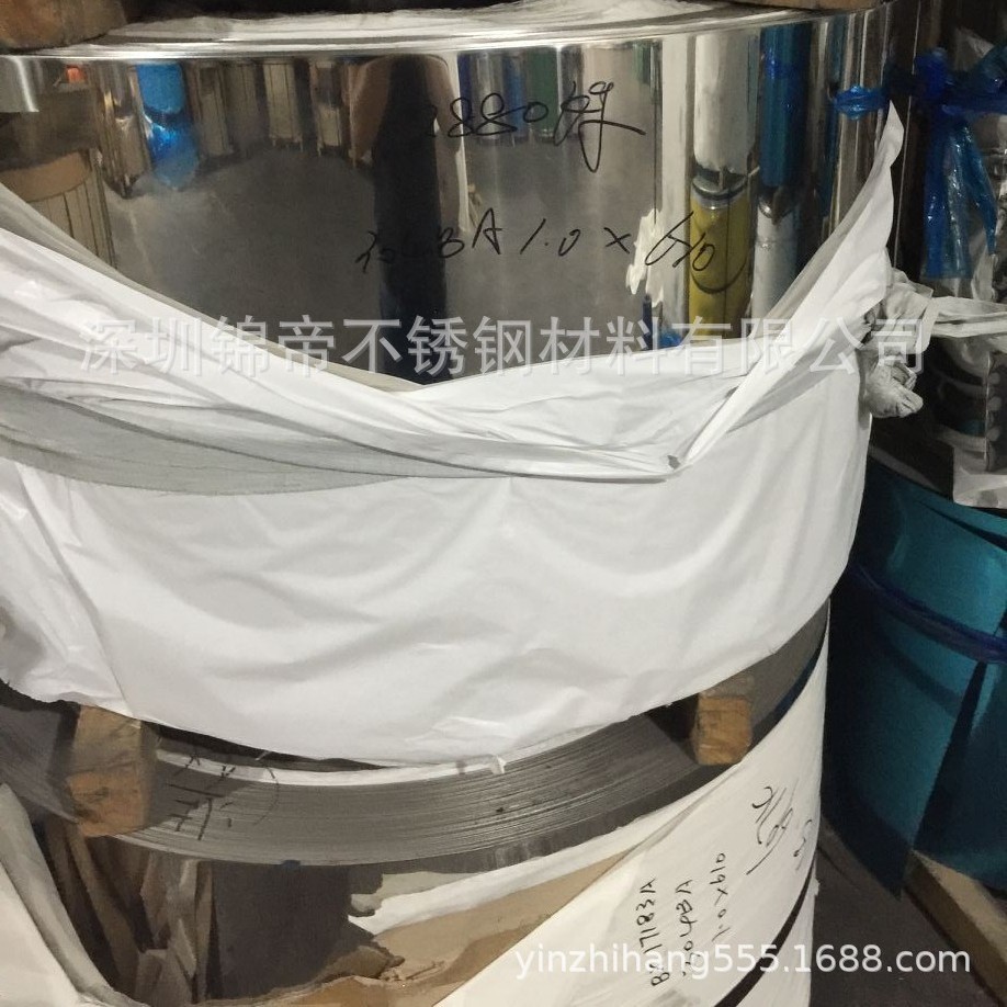 供应304不锈钢0.05MM不锈钢带材 316L全软0.05MM不锈钢带材
