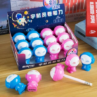 格致开心1902宇航员造型卷笔刀卡通创意削笔刀学生文创转笔刀文具