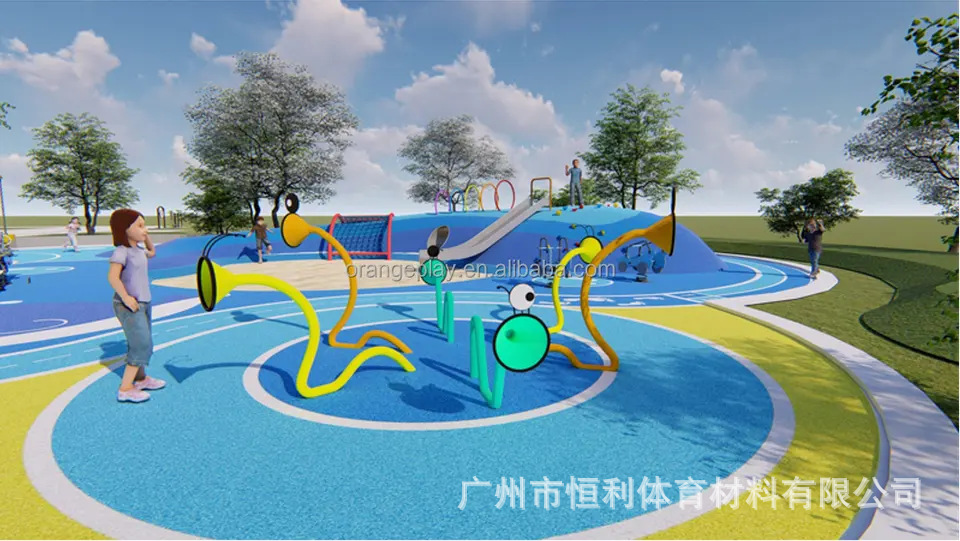 工厂 塑胶跑道 彩色EPDM橡胶颗粒游乐场 学校跑道 户外运动场材料