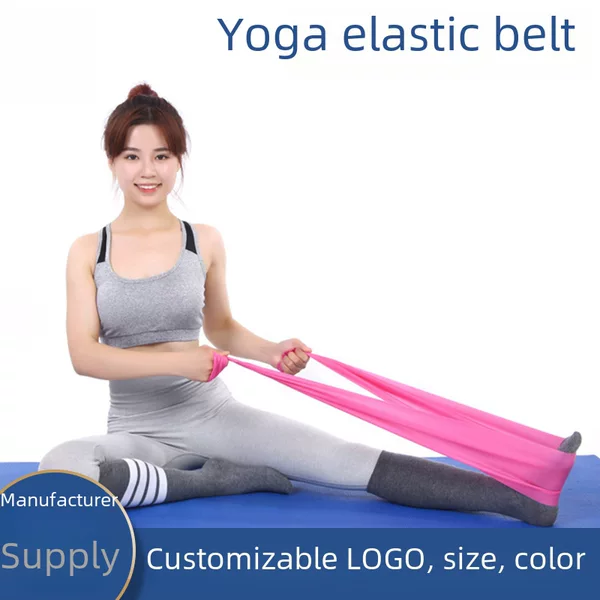 New Yoga elastic band TPE stretch band fitness resistance band hip fitness yoga tension band