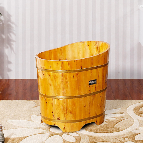 GJU8 wholesale cedar wood household bath barrel adult wooden barrel bath barrel children's bath barrel wooden basin solid wood