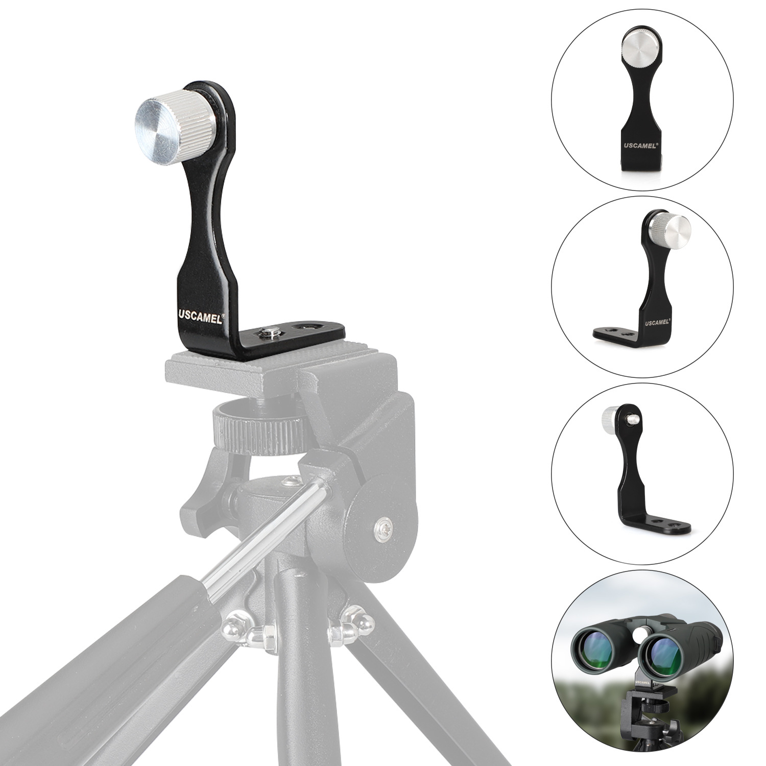 Telescope adapter connects tripod Universal L-type adapter photography accessories universal stand conversion