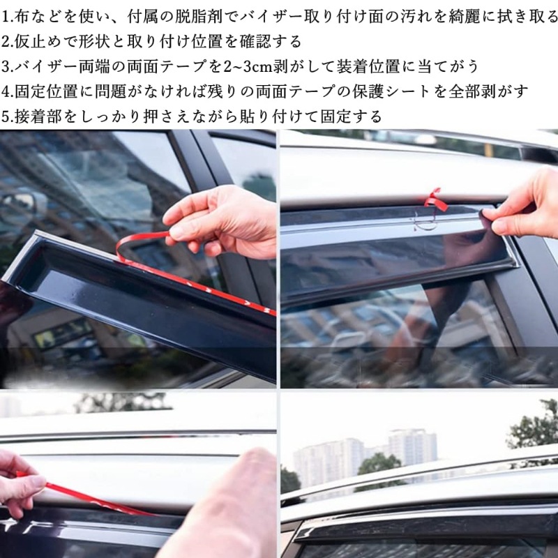 Suitable for 2018+Jb64 Suzuki Jimny Jb74 Exterior Modification Parts Thick 2.0mm Door Rain and Shine Eyebrow