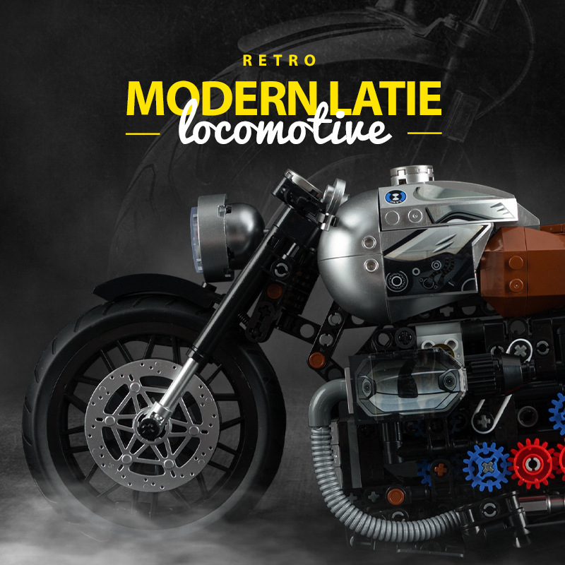 K caja 10515 latte motocicleta modelo tecnología piezas montaje de bloques de construcción de juguete adornos transfronterizos regalos de Venta caliente
