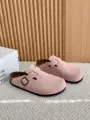 Light Pink Closed Toe Clogs
